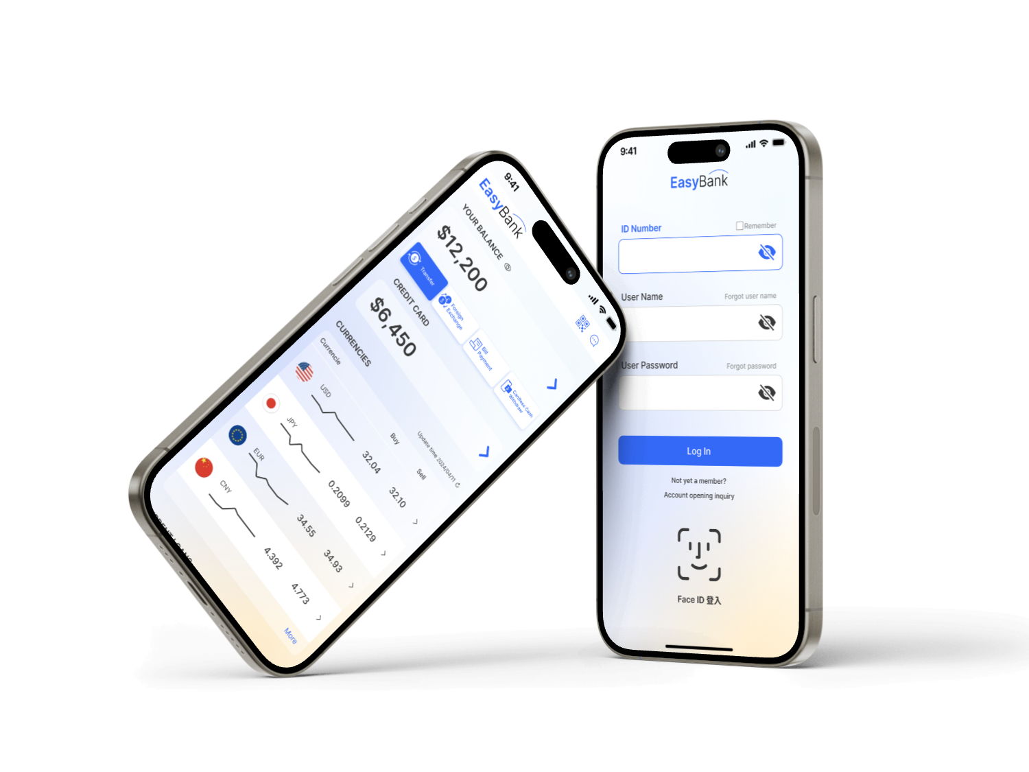 bank mockup